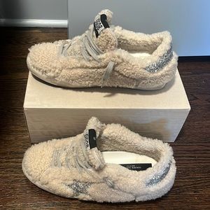 Golden goose shearling super-star size 40